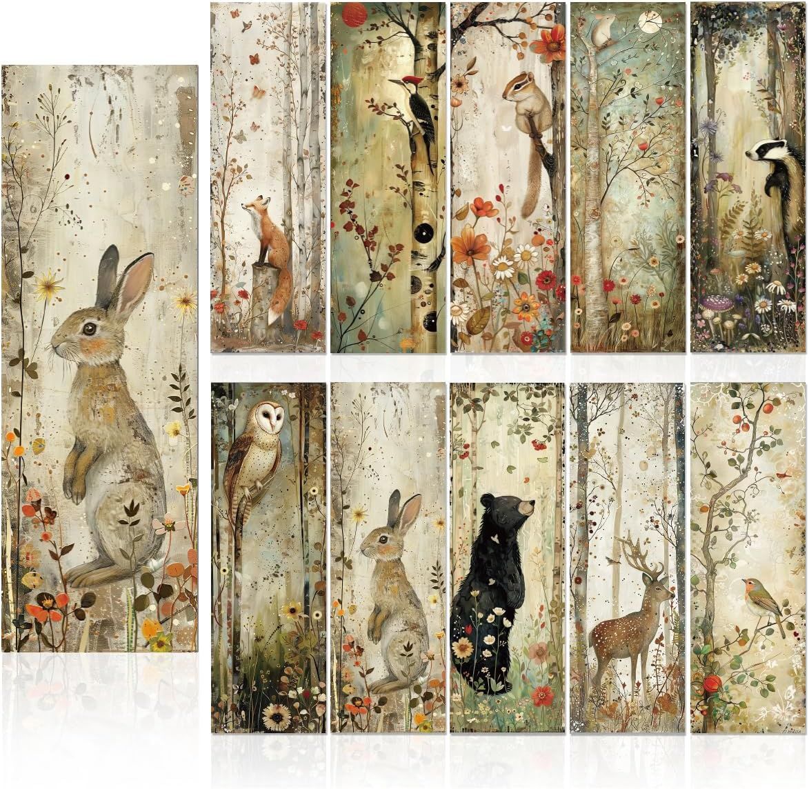 Woodland Animal Bookmark