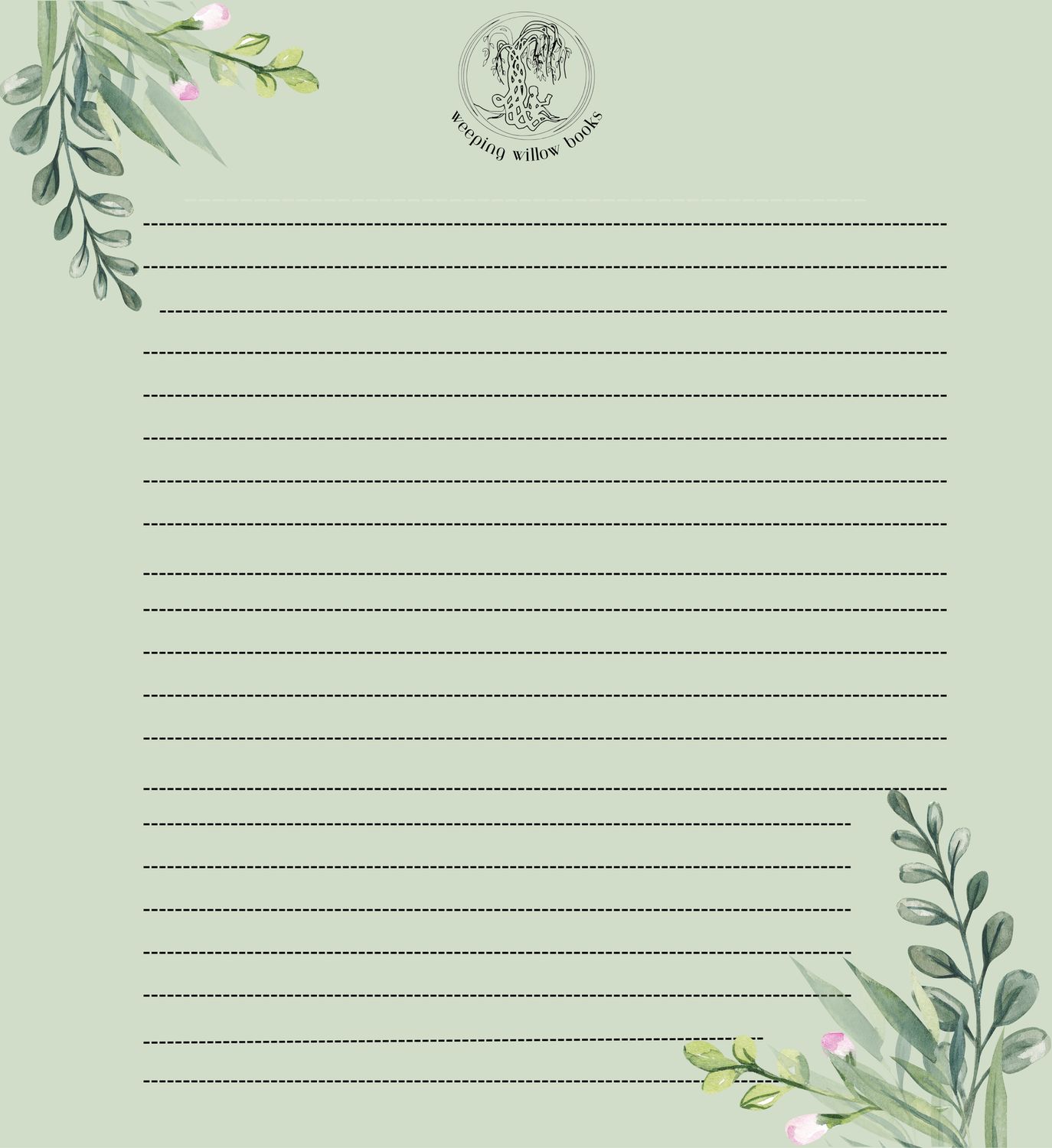 Green Watercolor Notepad Green Watercolor Notepad, Colour: Green Watercolor