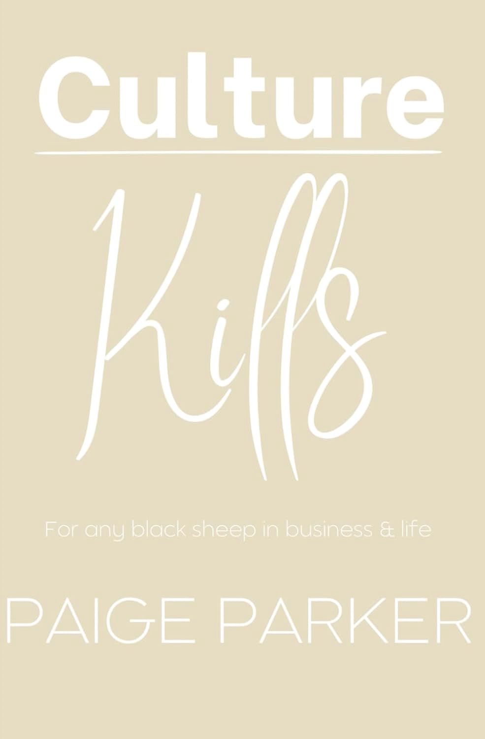 Culture Kills, Material: Paperback