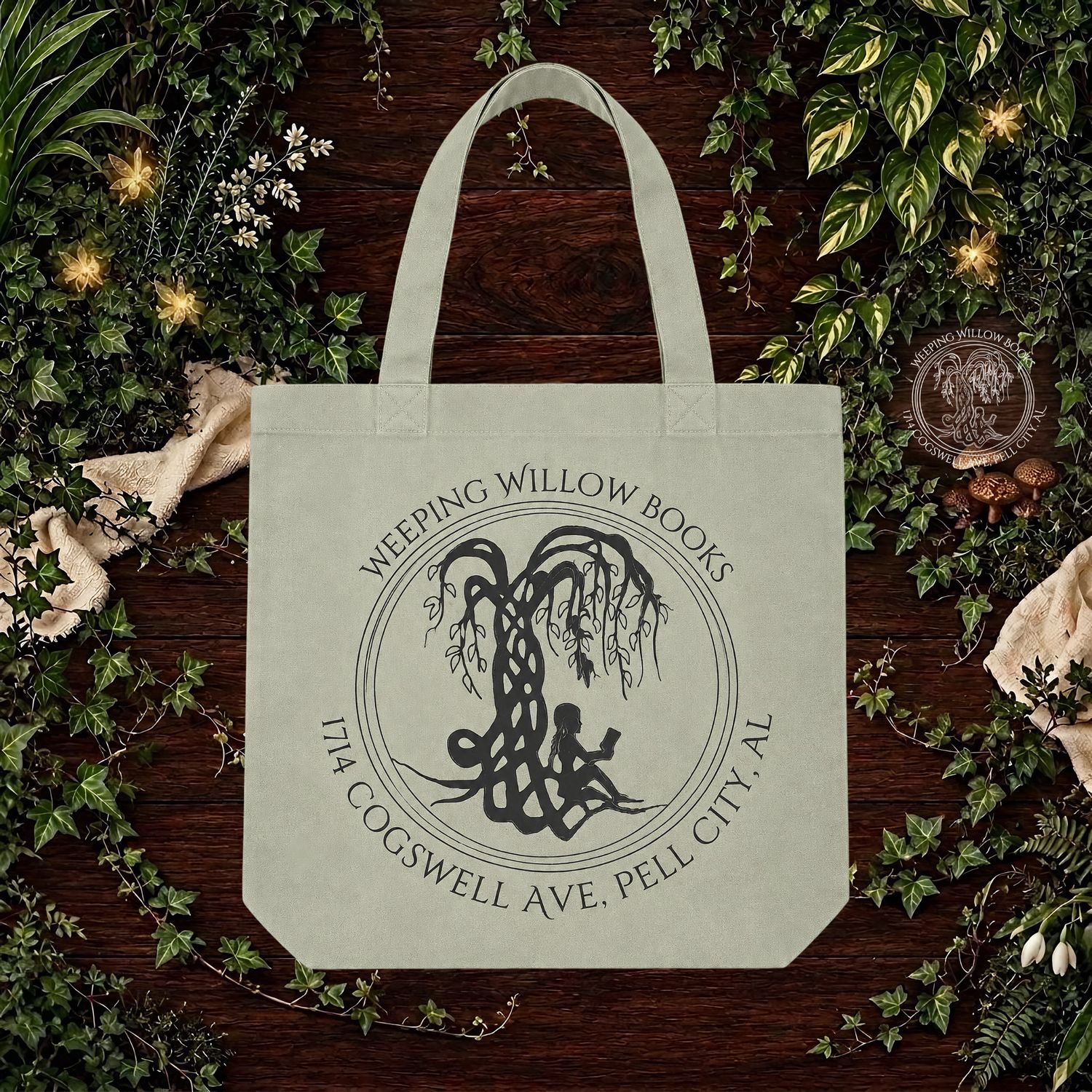 WWB Tote, Colour: Sage Green