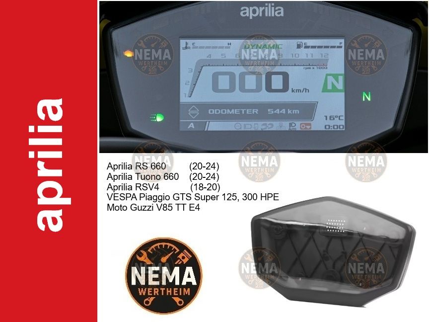Aprilia Tacho Gehäuse inkl. Glas Reparaturservice - RS Tuono 660 Rsv4 Guzzi 850 GTS VESPA Piaggio GTS Aprilia Tacho Gehäuse inkl. Glas Reparaturservice - RS Tuono 660 Rsv4 Guzzi 850 GTS VESPA Piaggio GTS