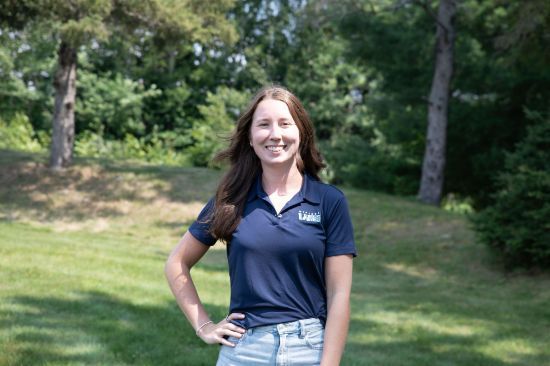 Lakers Women's Navy Golf Shirts