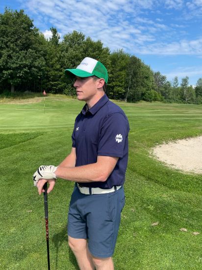 Men's Navy Alumni Golf Polo