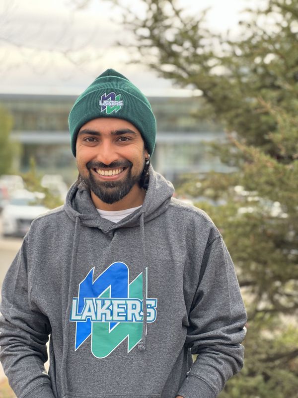 Forest Green Lakers Beanie