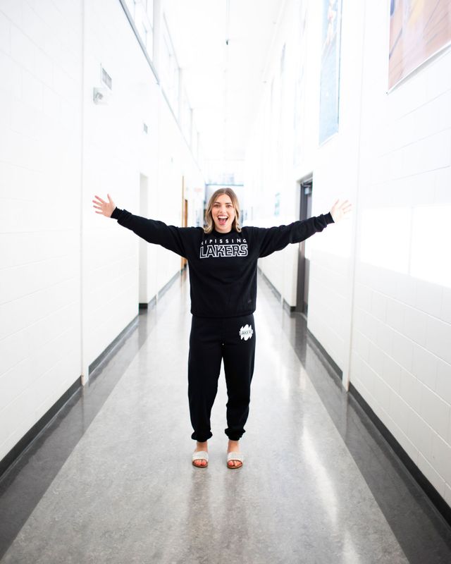 Black Lakers Sweat Pants