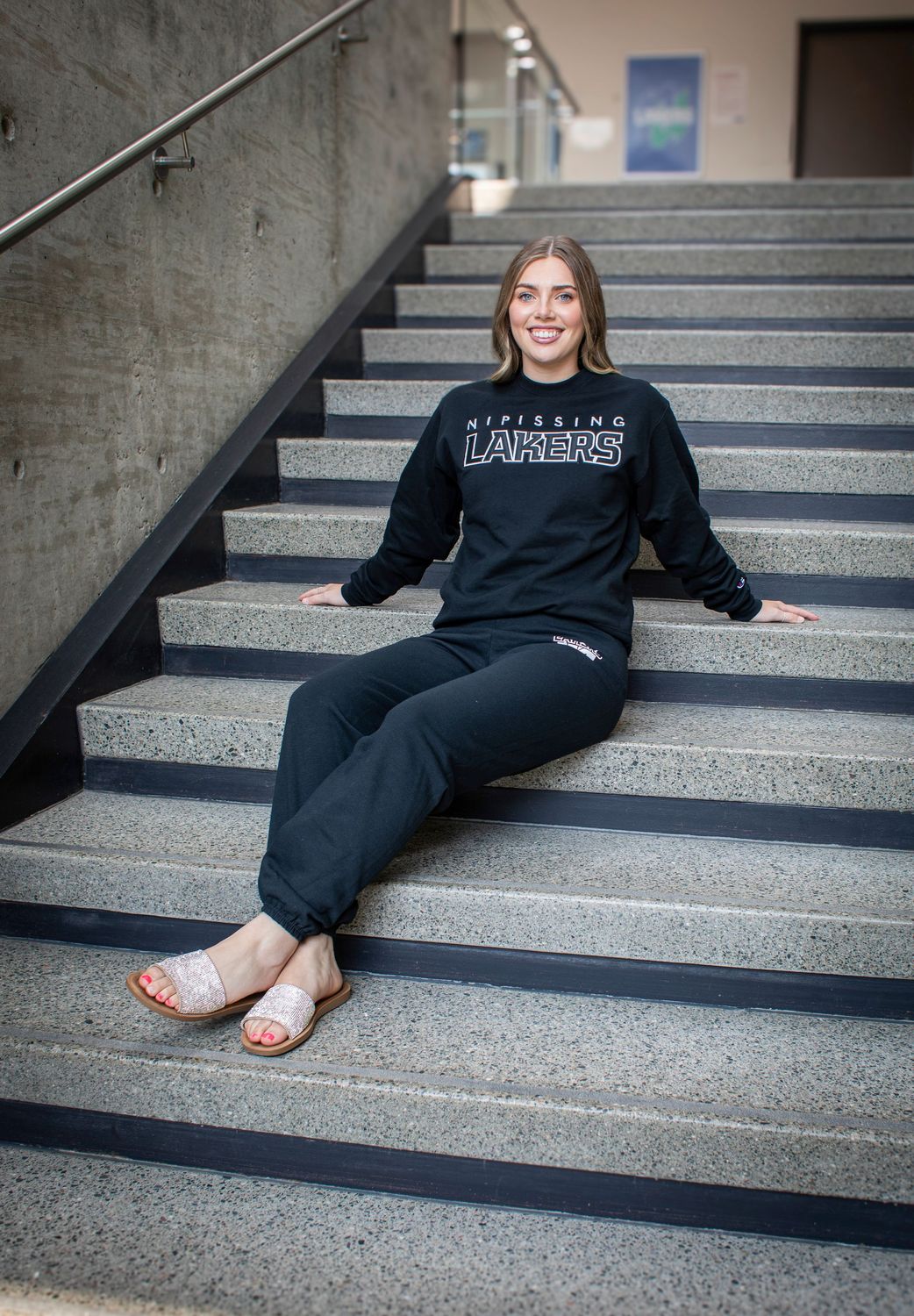 Lakers Crew Neck - Black
