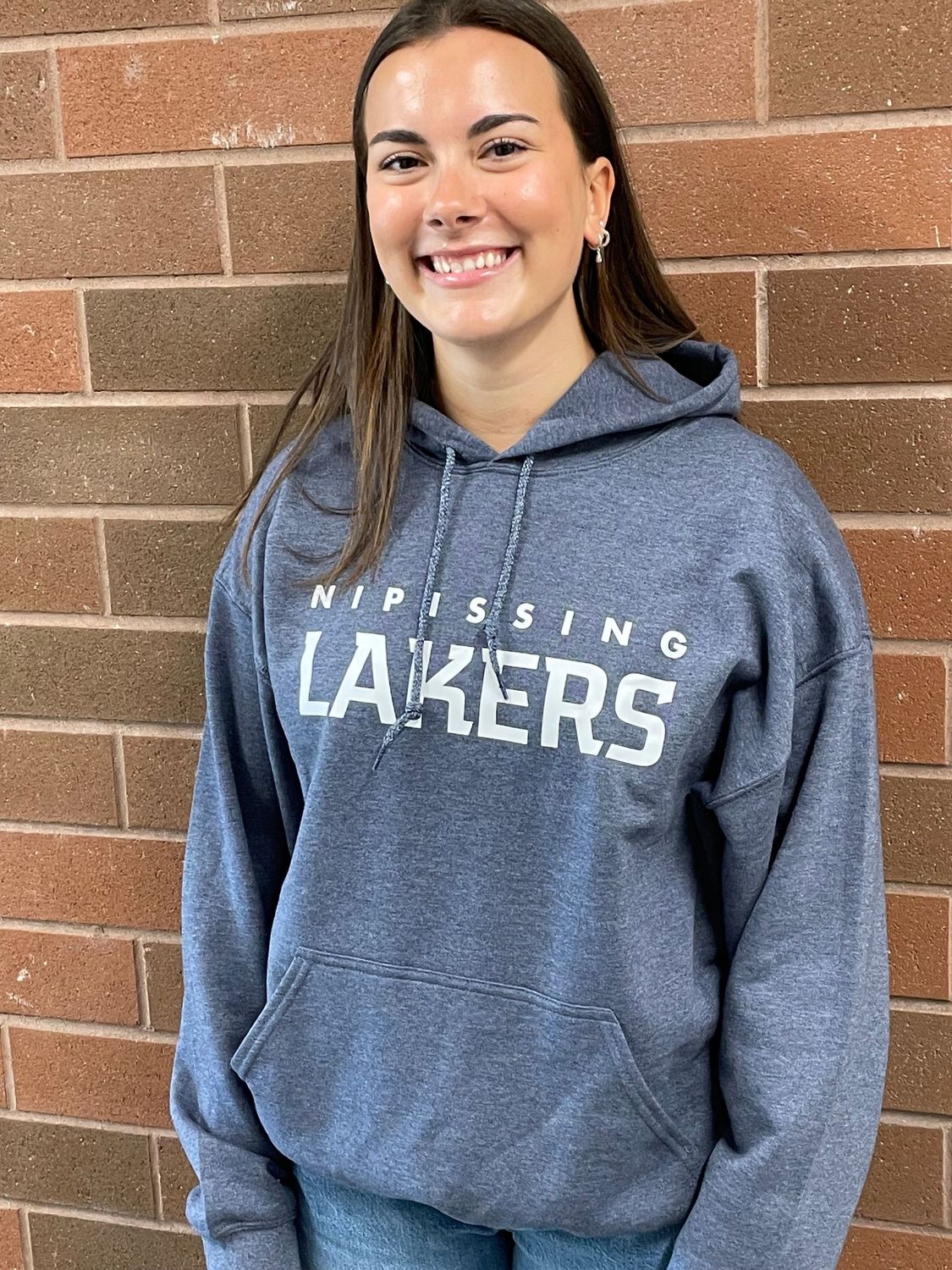 Heathered Blue Lakers Hoodie