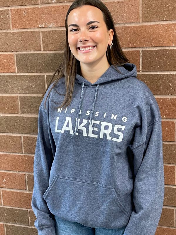 Heathered Blue Lakers Hoodie