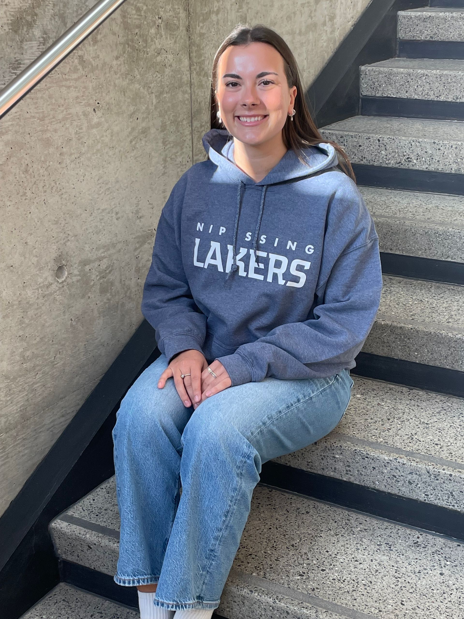 Heathered Blue Lakers Hoodie