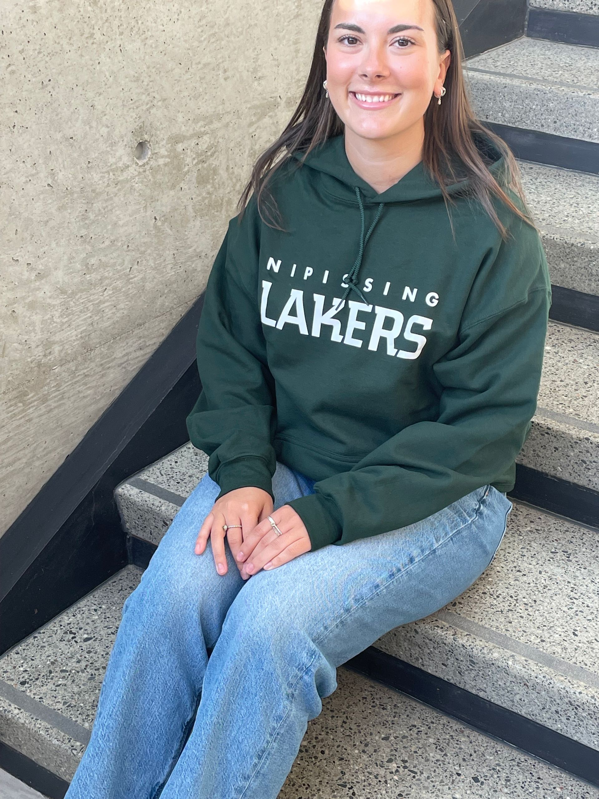 Forest Green Lakers Hoodie