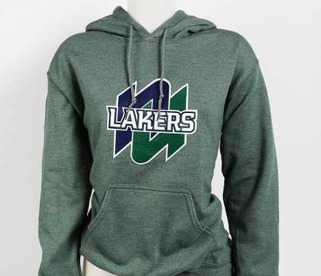 Heathered Green Lakers Hoodie