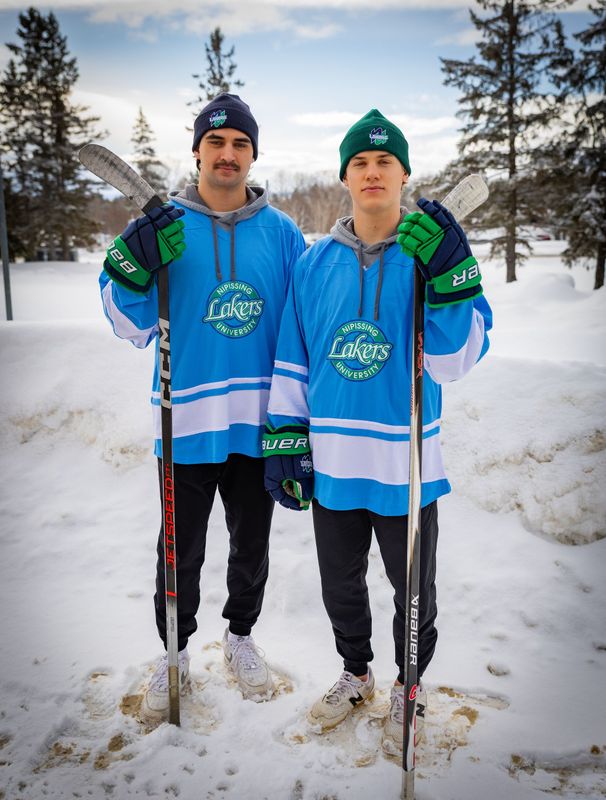 Retro Lakers Hockey Jersey