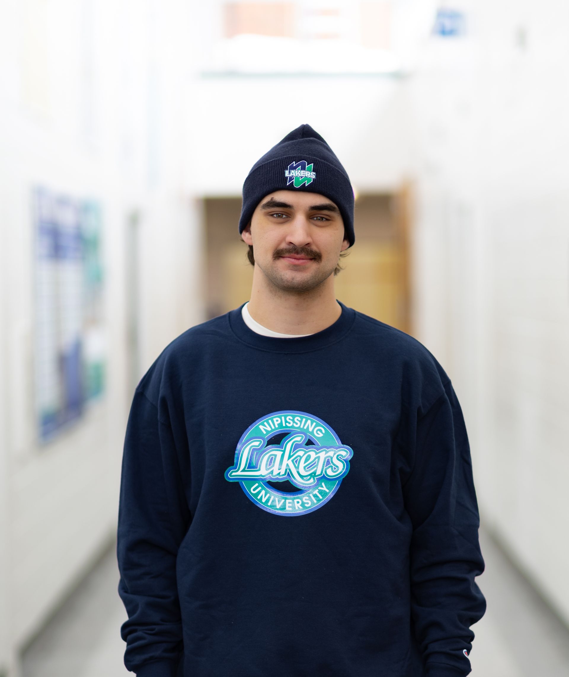 Retro Lakers Champion Crewneck