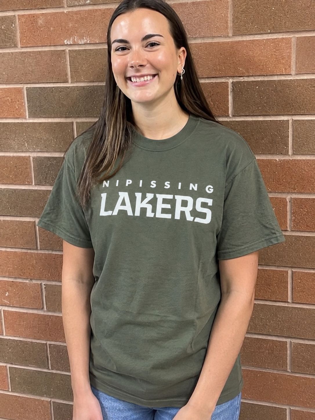 Olive Lakers Tee