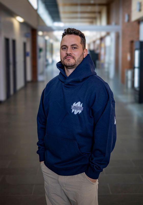 Navy Lakers Coordinates Hoodie