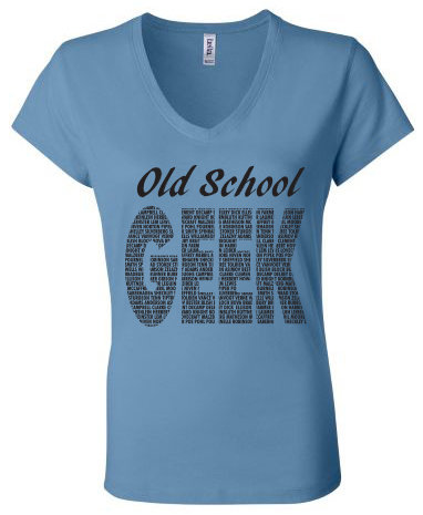 Old School Geek T-Shirt (Women's)