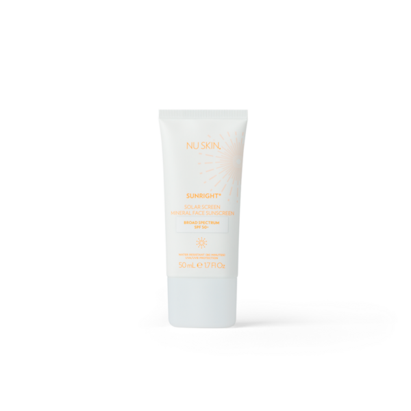 Solar Screen Mineral Face Sunscreen Broad Spectrum SPF 50+ - Sunright