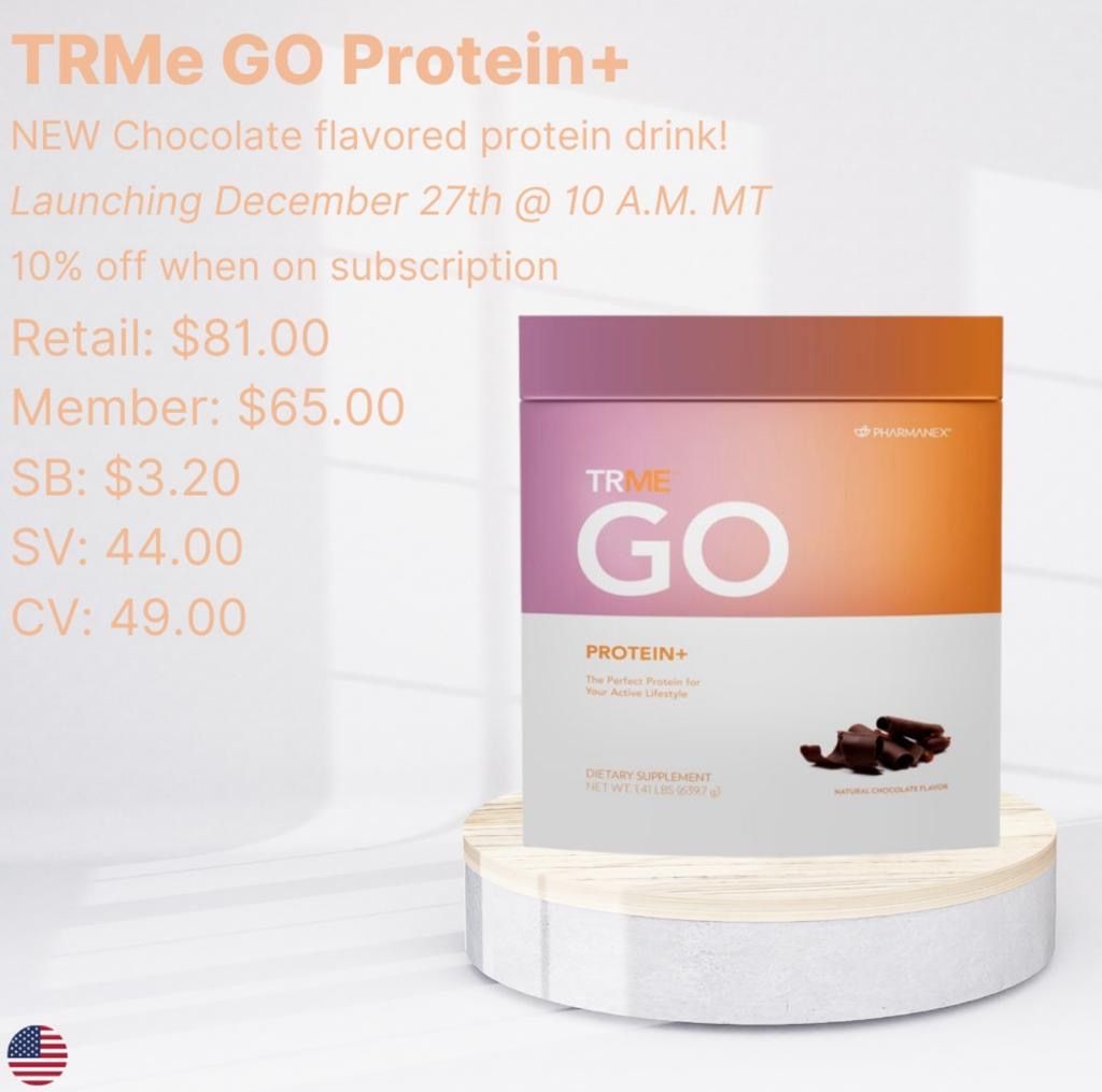 Protein+ (chocolate) -TRMe® GO-