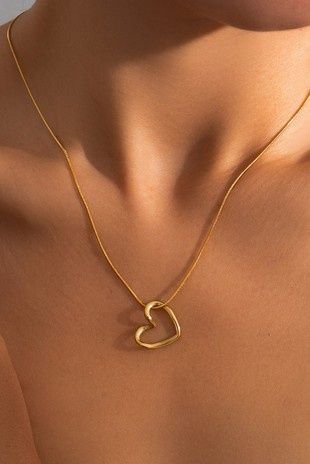 Stainless Steel Heart Necklace
