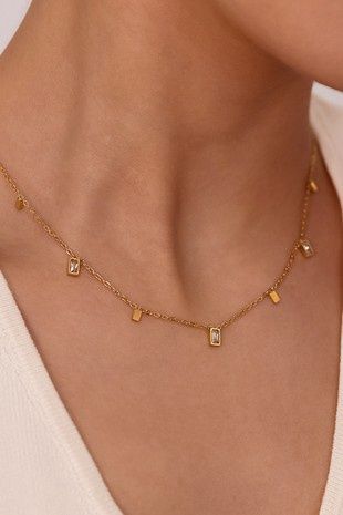 Stainless Steel Dainty Necklace