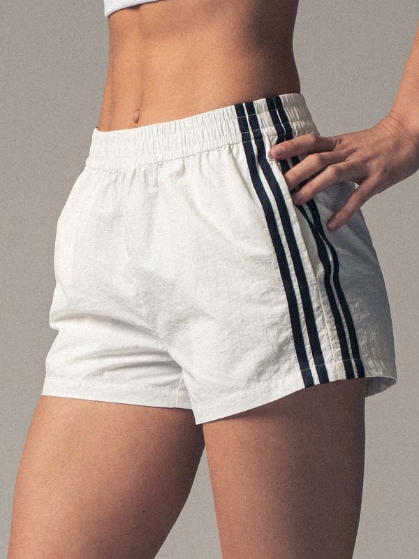 Sporty Air Flow Striped Shorts