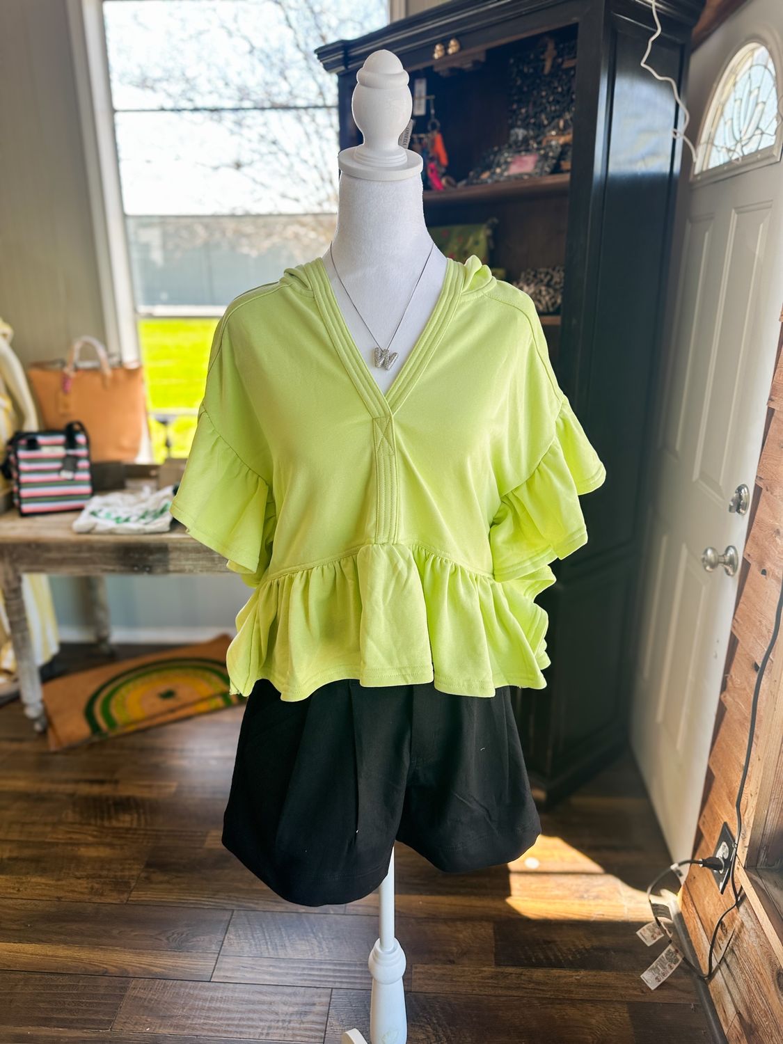 Hoodie Top-Apple