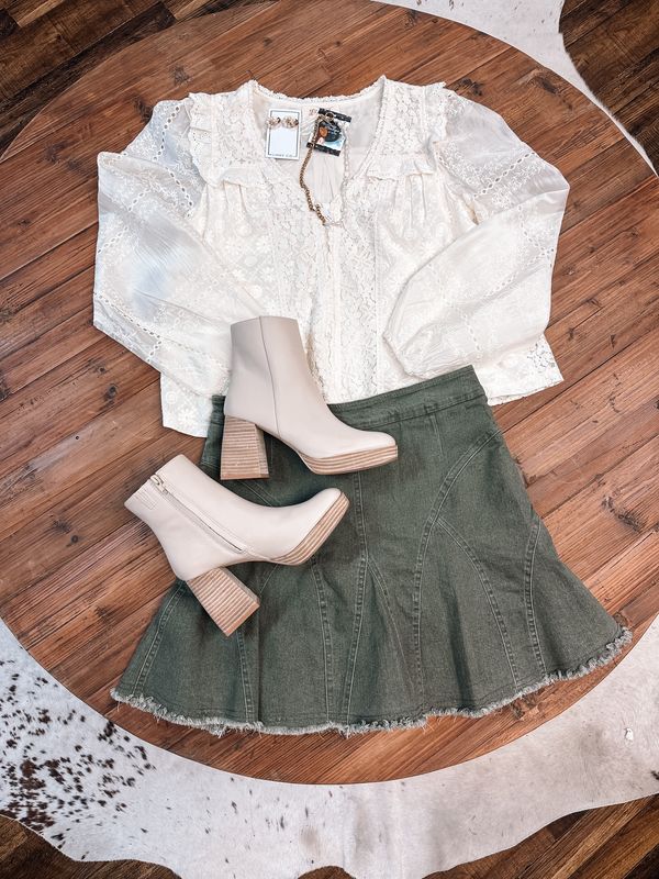 Romantic V Neck