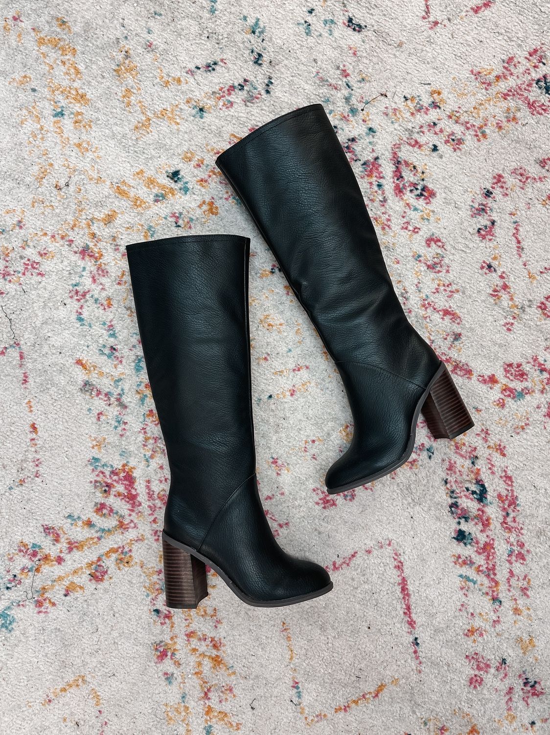 Knee High Black Boots
