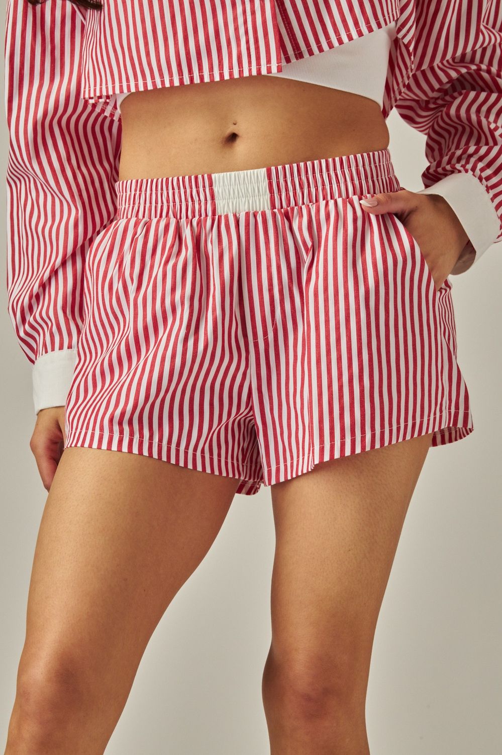 Pinstripe Boxer Shorts