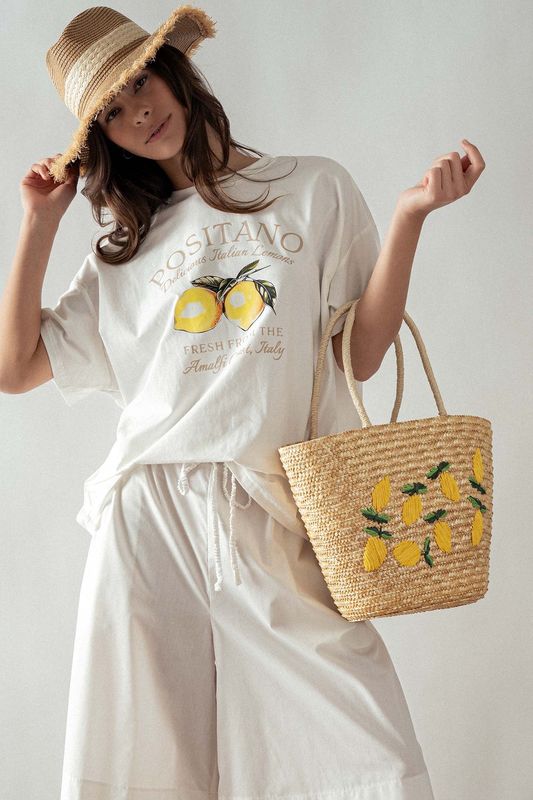 Positano Lemon Graphic