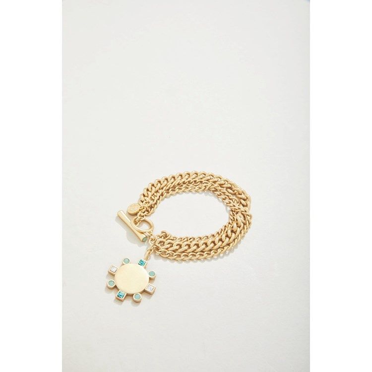 Mystic Moss Toggle Bracelet Sea Foam