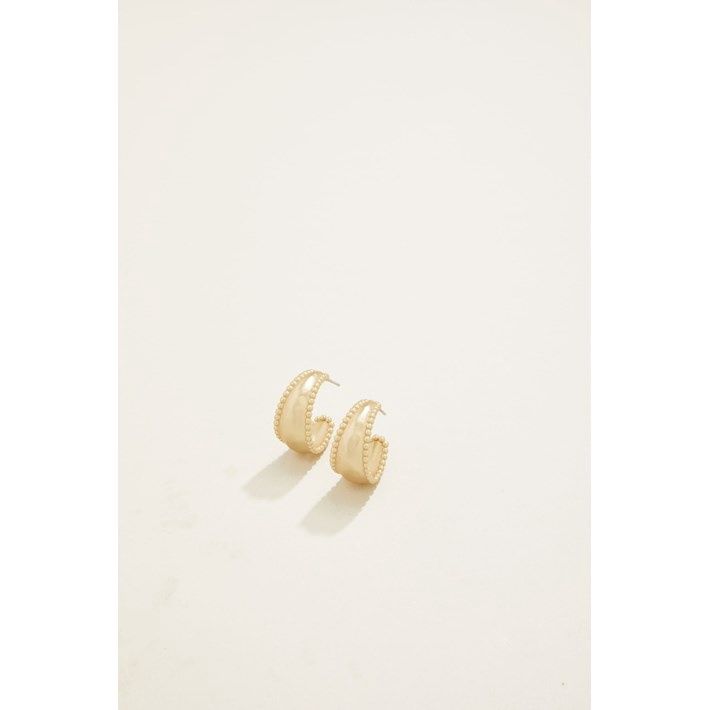 Milly Hoop Earrings Gold