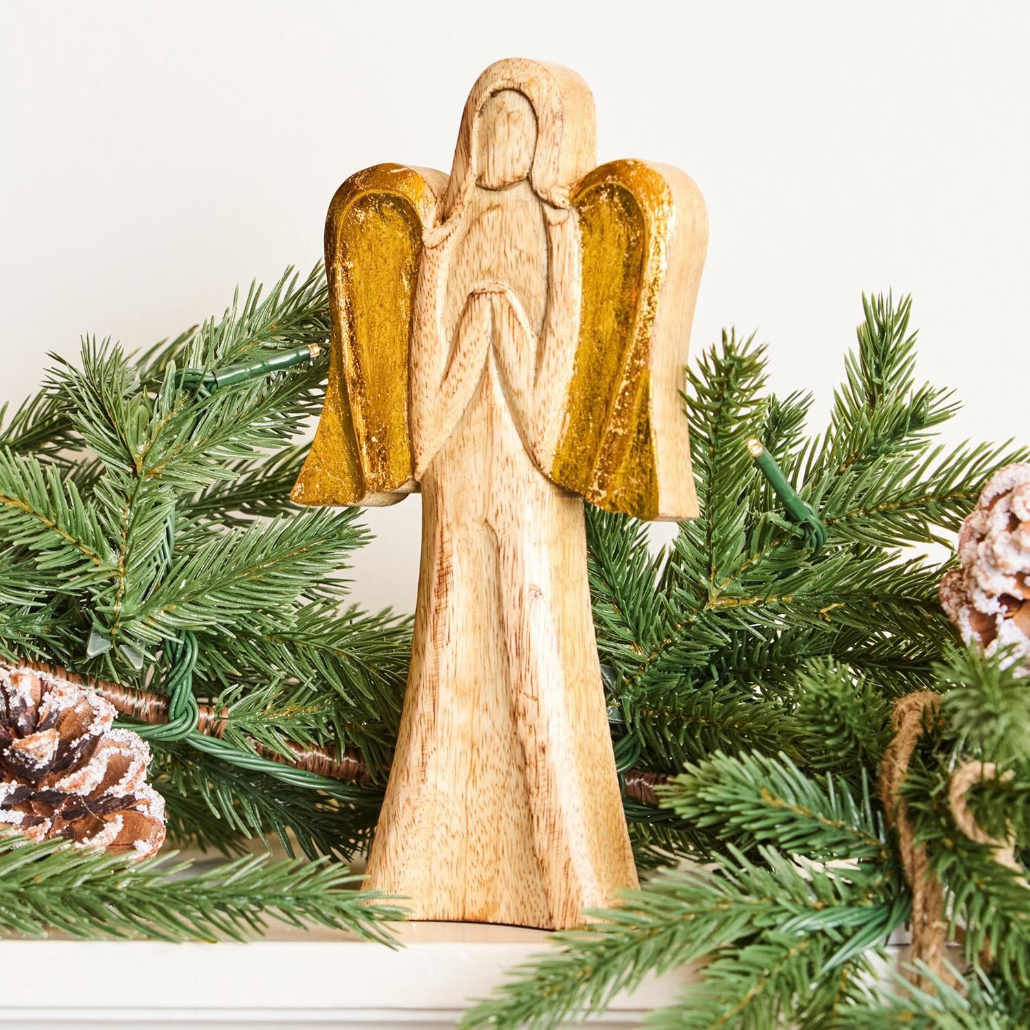 Wood Angel Small