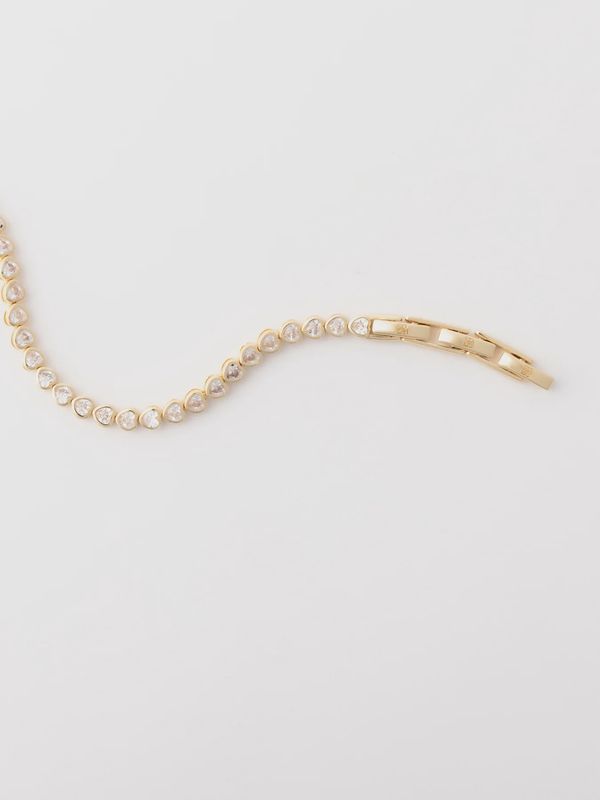 Lucia Heart Bracelet | Clear