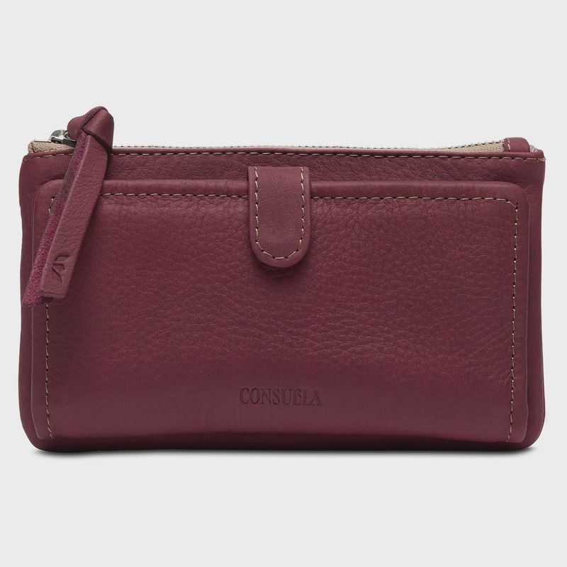 Plum Slim Wallet