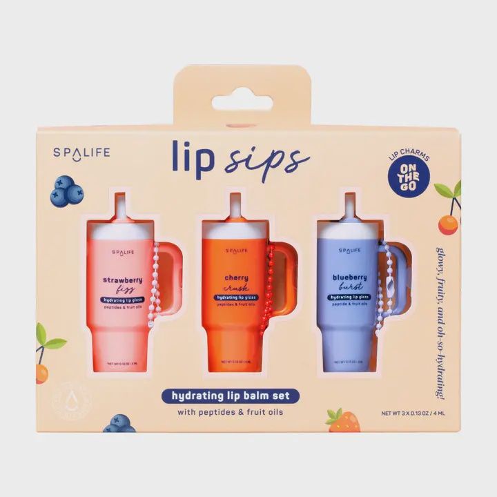 Lip Sips Hydrating Lip Balm Set