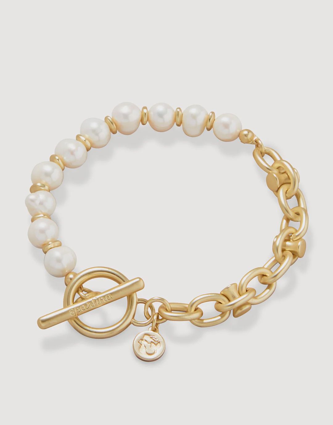 Hourglass Pearl Toggle Bracelet Pearl Hourglass Pearl Toggle Bracelet Pearl