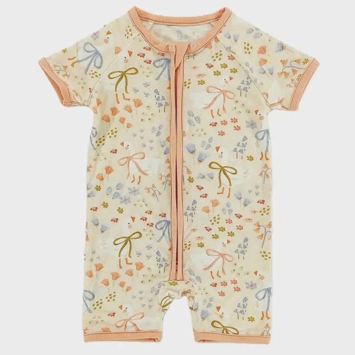 Darling Goose Bamboo Short Romper