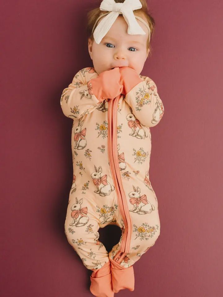 Vintage Bunny Bamboo Sleeper