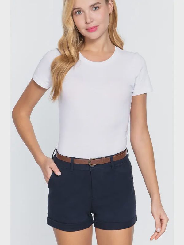On the Go Belted Short