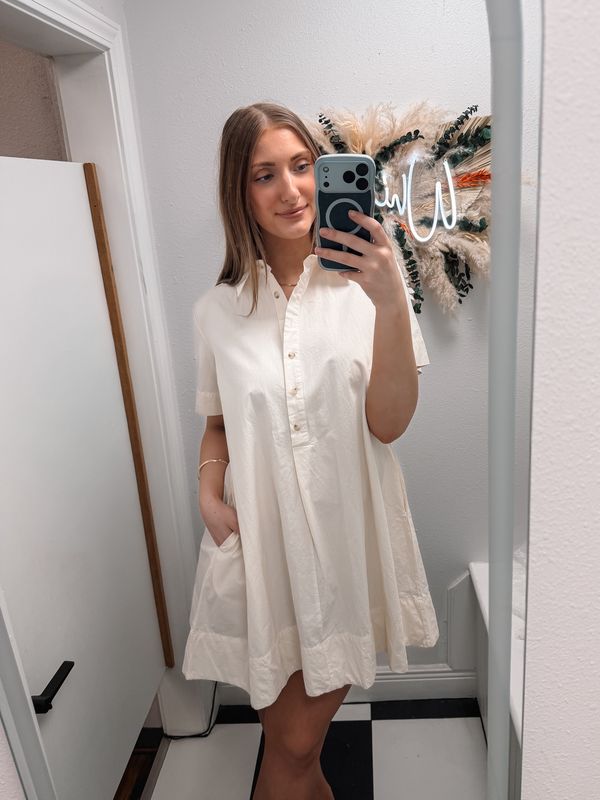 Sunday Stroll Shirt Dress