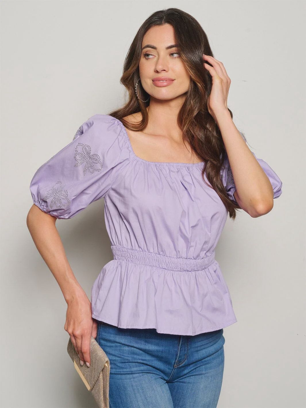 Lilac Love Peplum