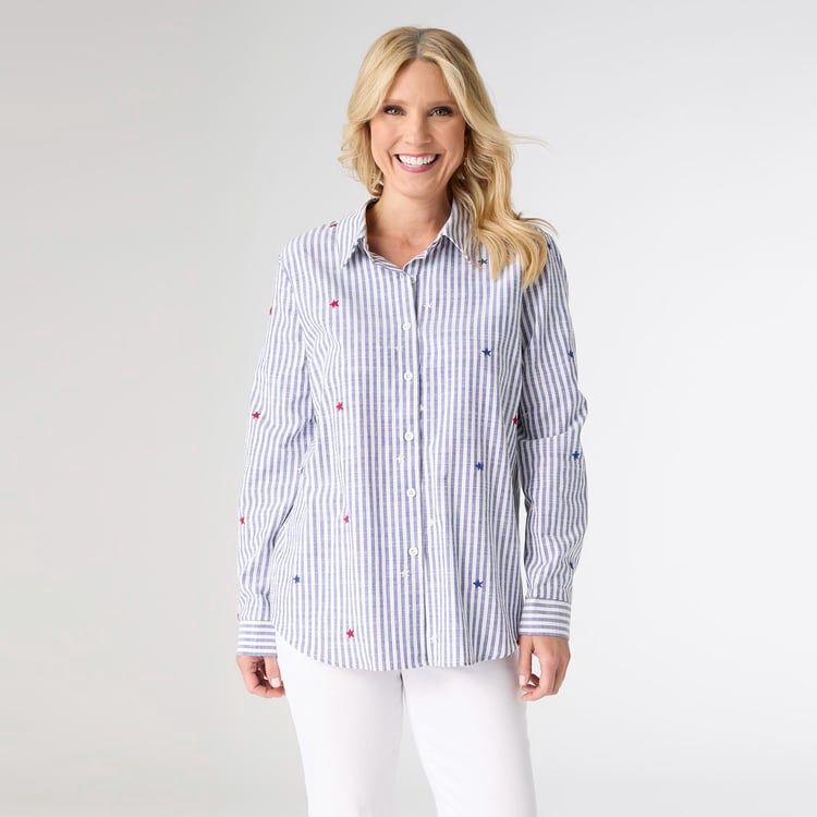 Star Spangled Charm Button Down