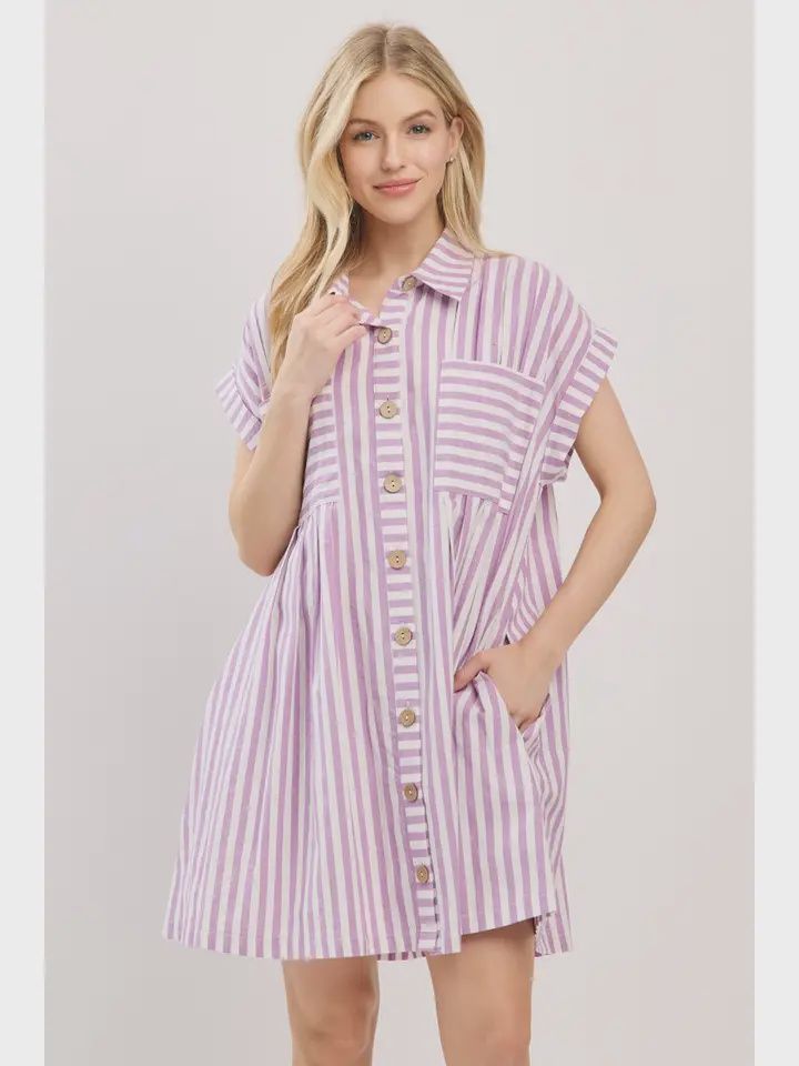 Lavender Lane Tunic Dress