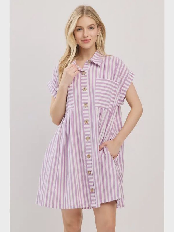 Lavender Lane Tunic Dress