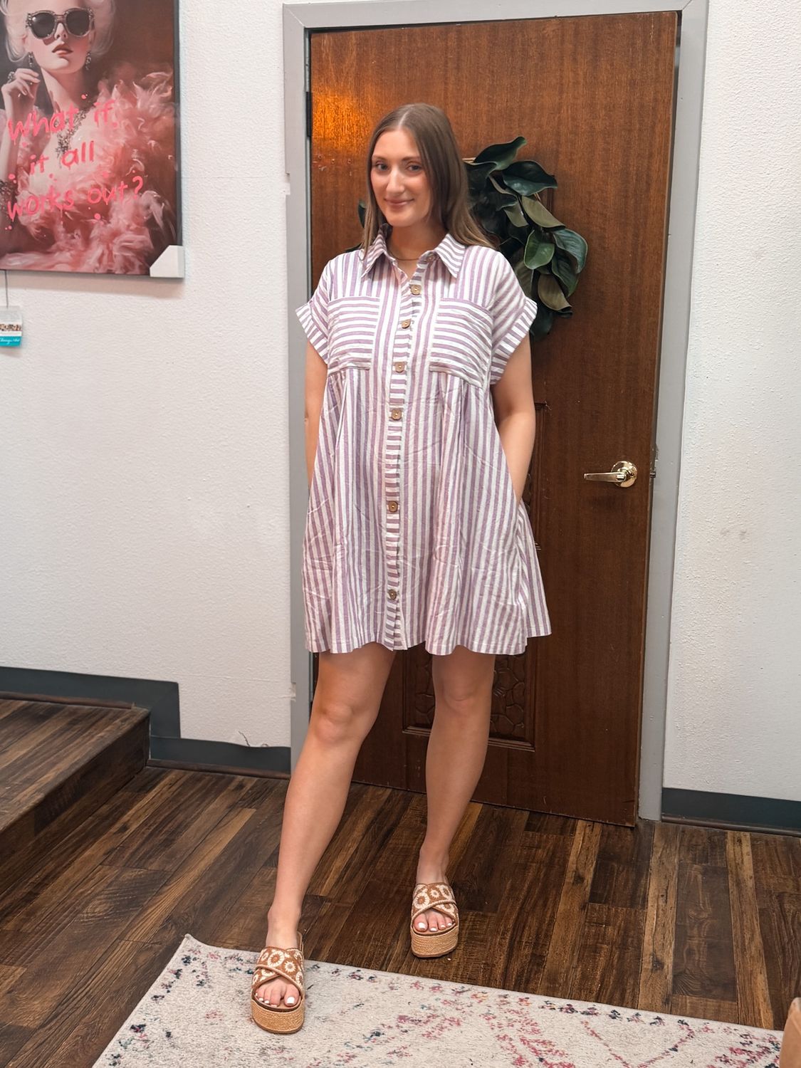 Lavender Lane Tunic Dress