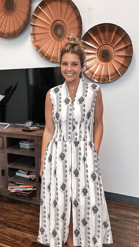 Willow Grace Printed Midi Dress