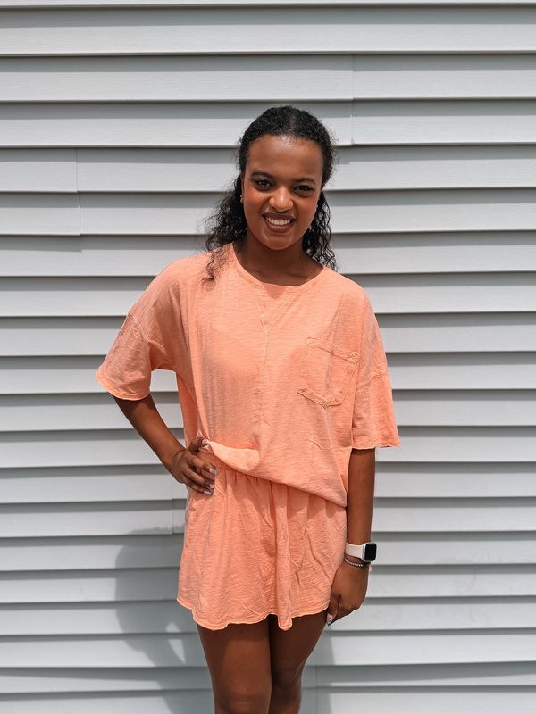 Peachy Days Lounge Set
