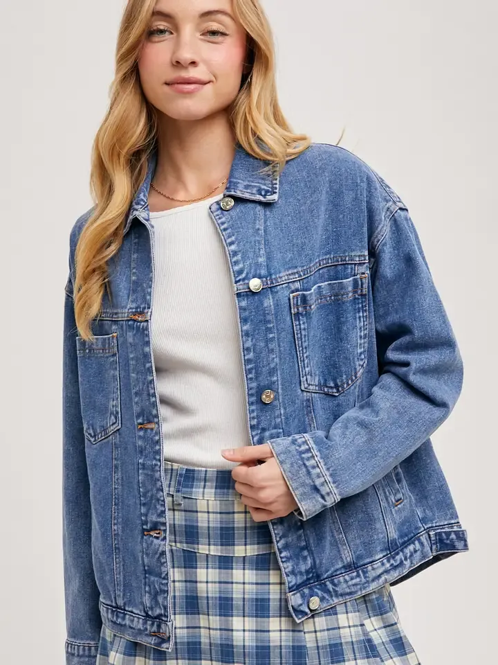 Classic Utility Denim Jacket