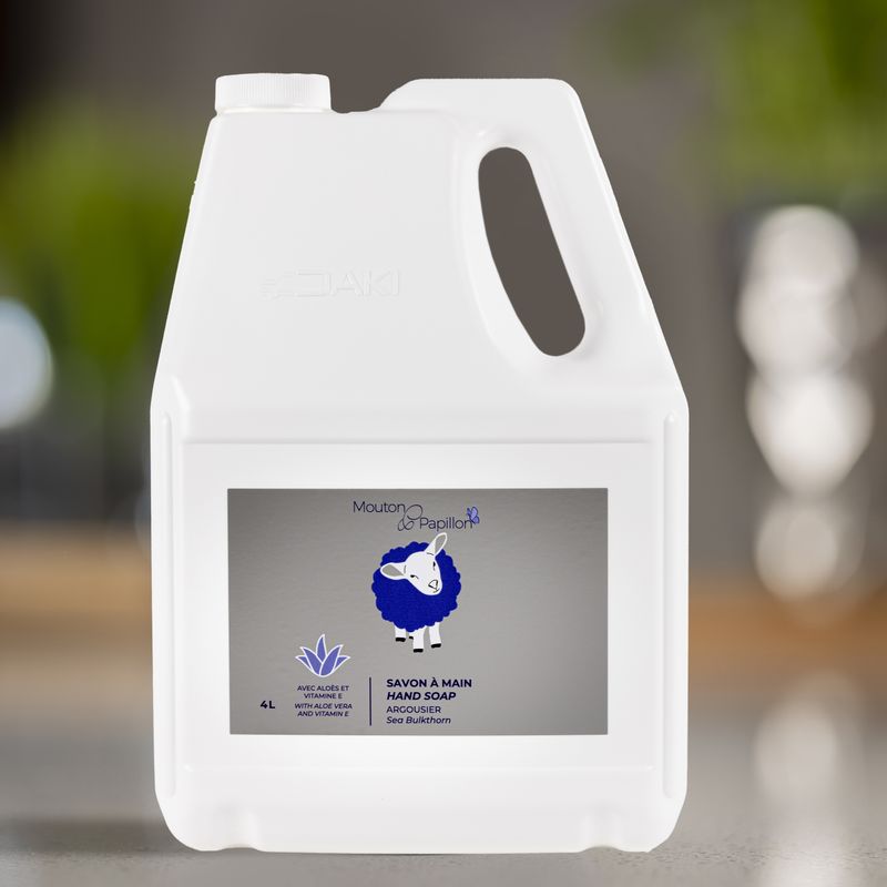 SAVON À MAIN AVEC HUILE D'ARGOUSIER - 4L